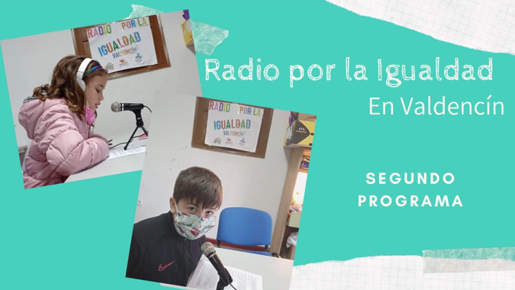 Se emite el segundo programa de Radio por la Igualdad en Valdencín
