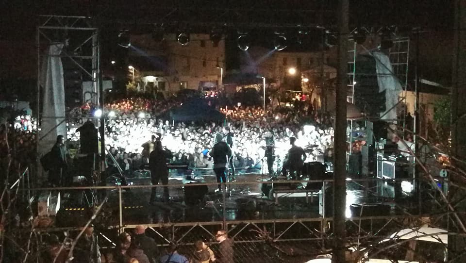 Portaje llena el concierto de Andy y Lucas