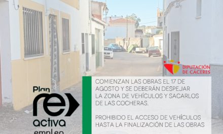 COMIENZO OBRAS EN EL «POZO LA CEBÁ»