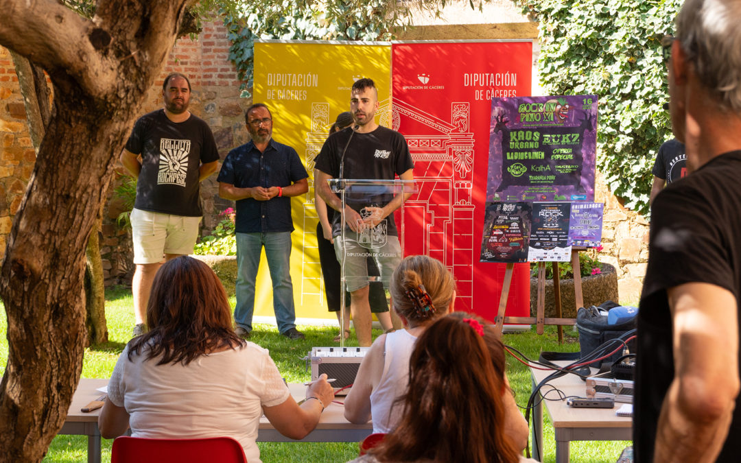 La asociación Bellota Rock impulsa un circuito de festivales de música punk-rock para dinamizar y “poner en el mapa” a los entornos rurales de la provincia de Cáceres