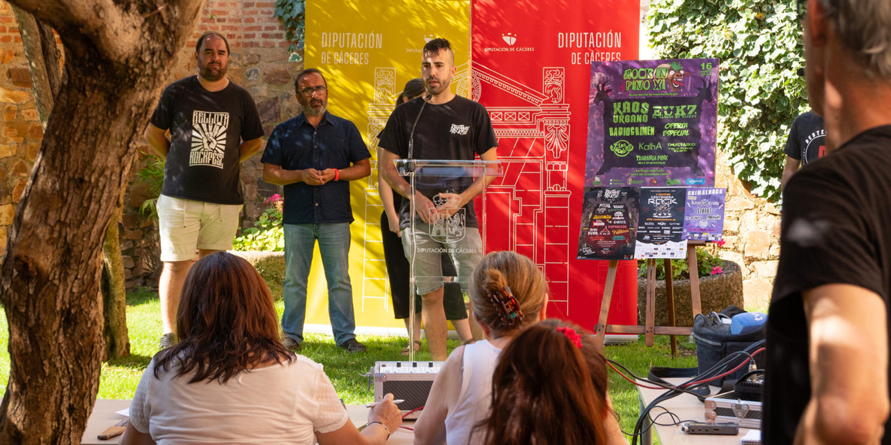 La asociación Bellota Rock impulsa un circuito de festivales de música punk-rock para dinamizar y “poner en el mapa” a los entornos rurales de la provincia de Cáceres