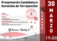 Presentación de la candidatura socialista a la Alcaldía de Torrejoncillo-Valdencín