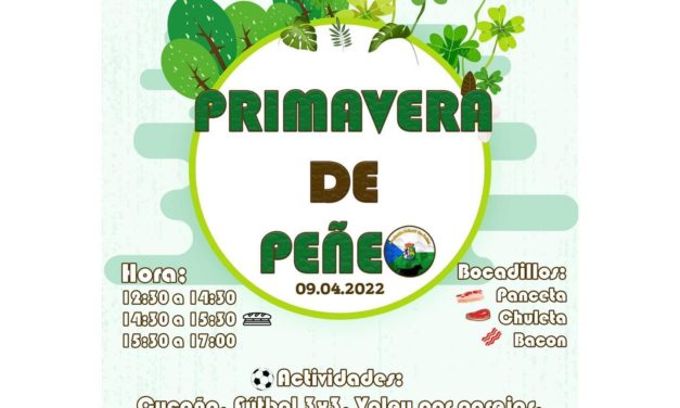 POR FIN VUELVE LA PRIMAVERA DE PEÑEO