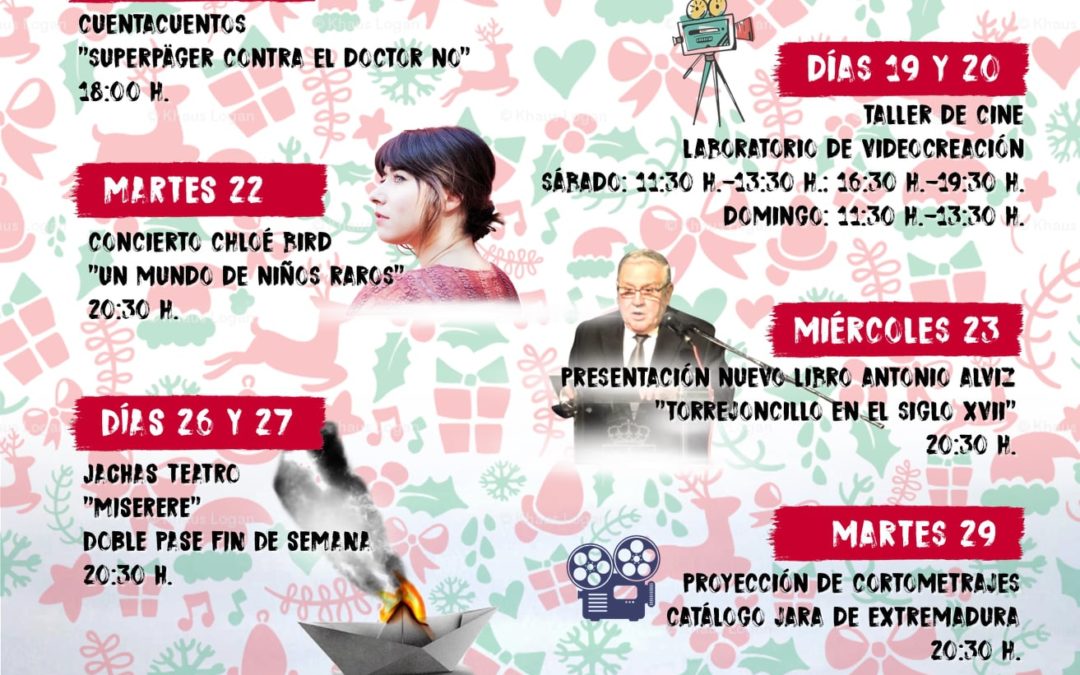 PROGRAMACIÓN CULTURAL DE NAVIDAD EN TORREJONCILLO
