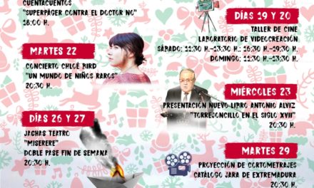 PROGRAMACIÓN CULTURAL DE NAVIDAD EN TORREJONCILLO