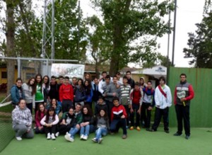 Los alumnos de 4º de ESO disfrutaron del Pádel - IESO Vía Dalmacia