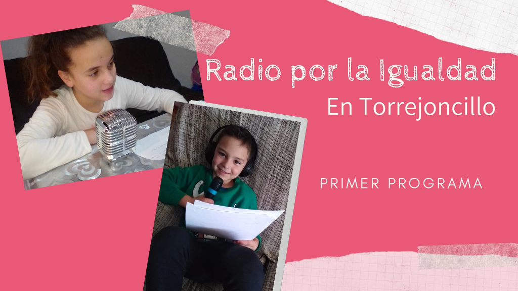 Escolares de Torrejoncillo emiten su primer programa de radio sobre la igualdad