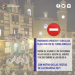 PROHIBIDO CIRCULAR Y APARCAR EN PLAZA MAYOR | ENCAMISÁ 2021