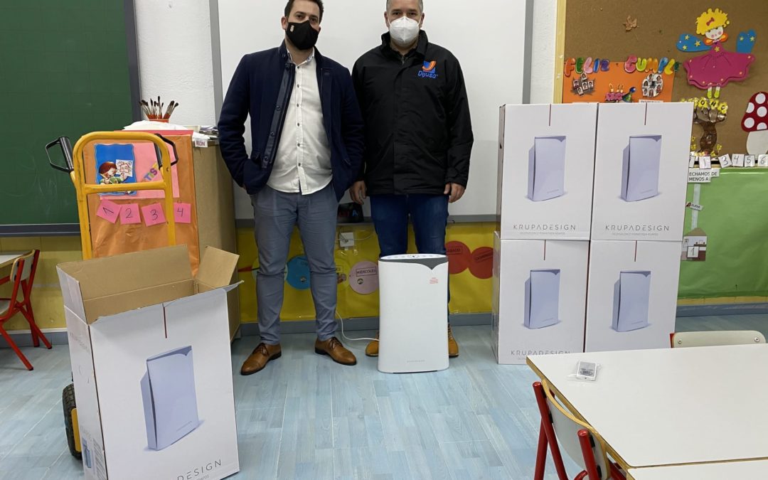 PURIFICADORES DE AIRE EN CENTROS EDUCATIVOS