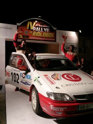 Riolobos repite en el Campeonato de España de Rallys de Tierra