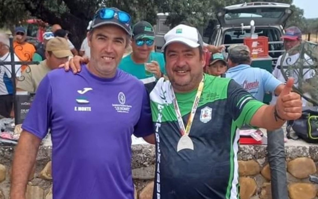 Plata por equipos en el Campeonato de España de Pesca