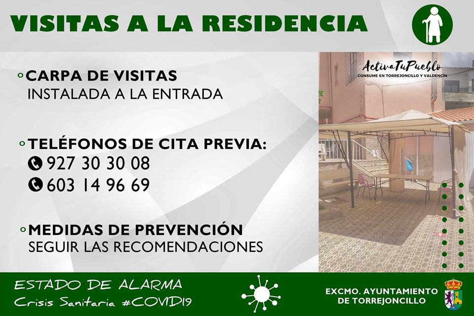 VISITAS A LA RESIDENCIA