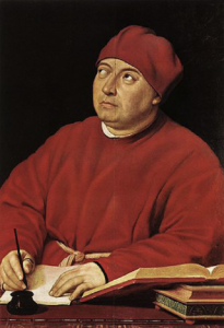 Retrato del cardenal Tommaso Inghirami - RAFAEL SANZIO