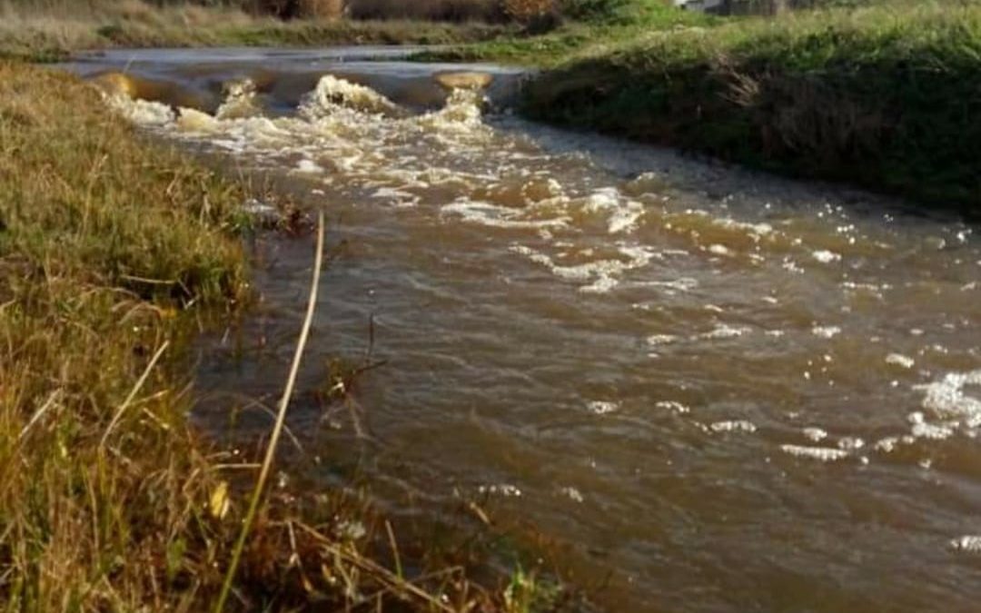 Lluvia abundante durante el pasado fin de semana