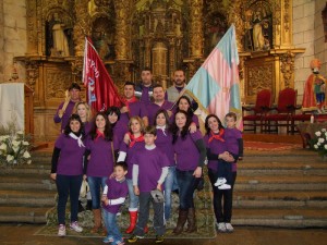 Directiva de "Amigos de la Romería de San Pedro" (2013-2015) en la pasada Romería - MIGUEL Á. LORENZO