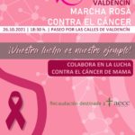 MARCHA ROSA CONTRA EL CÁNCER ESTE MARTES EN VALDENCÍN
