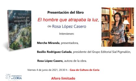 Presentación «El hombre que atrapo la luz» en Coria