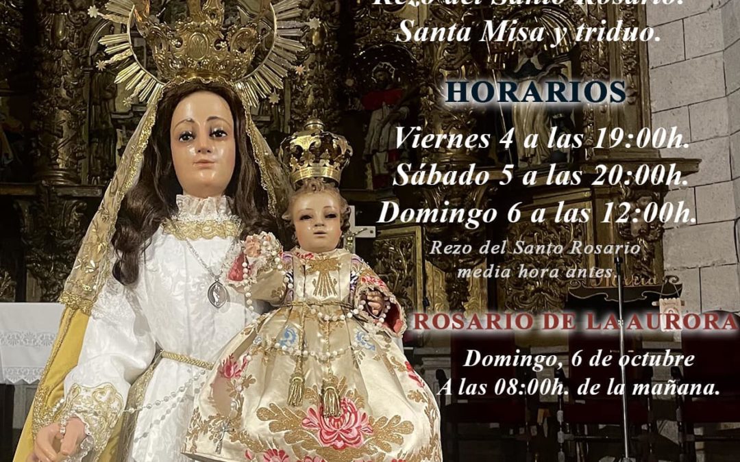 𝗧𝗥𝗜𝗗𝗨𝗢 𝗔 𝗡𝗧𝗥𝗔. 𝗦𝗥𝗔. 𝗗𝗘𝗟 𝗦𝗔𝗡𝗧𝗜́𝗦𝗜𝗠𝗢 𝗥𝗢𝗦𝗔𝗥𝗜𝗢