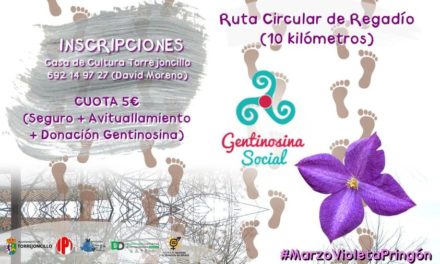 RUTA SENDERISTA SOLIDARIA EN VALDENCÍN