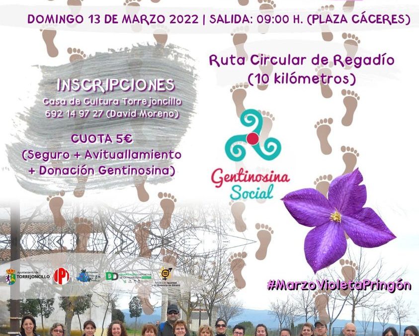 RUTA SENDERISTA SOLIDARIA EN VALDENCÍN