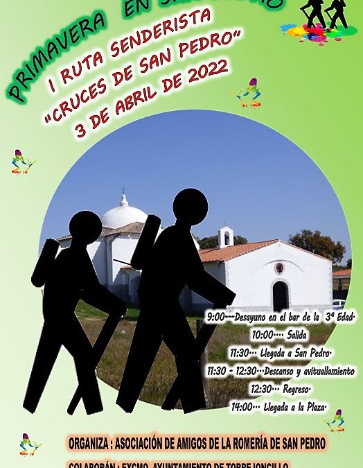 I RUTA SENDERISTA “CRUCES DE SAN PEDRO”