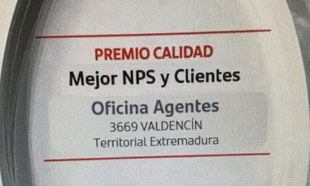 Premio NPS en Valdencín