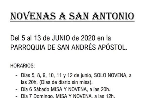 Novenas de San Antonio