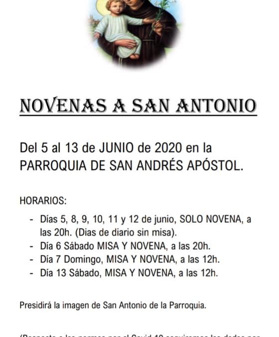Novenas de San Antonio
