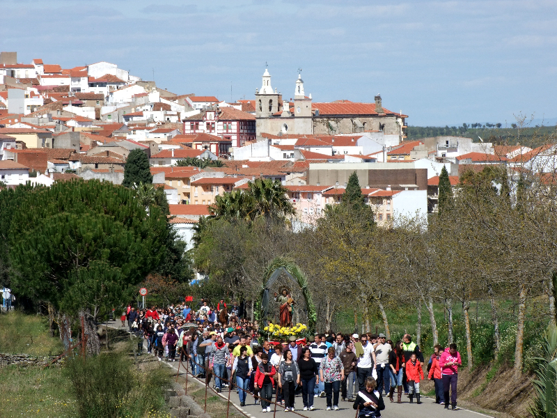 Espectacular antesala de la Romería en el Ejido de San Pedro