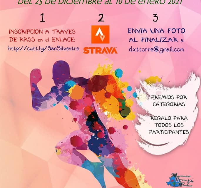 SAN SILVESTRE VIRTUAL EN TORREJONCILLO Y VALDENCÍN