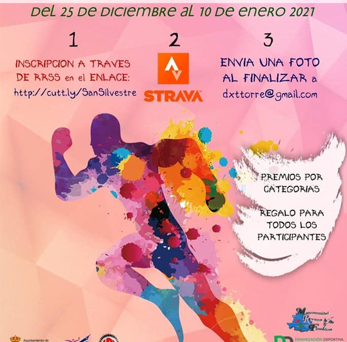 SAN SILVESTRE VIRTUAL EN TORREJONCILLO Y VALDENCÍN