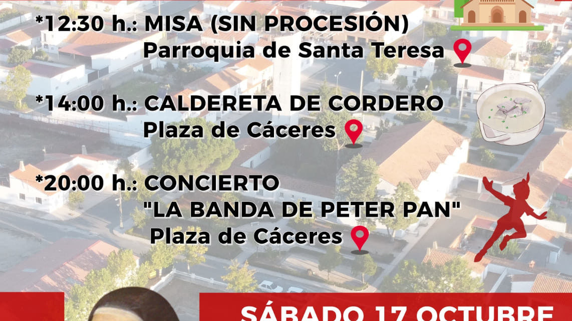 FIESTAS DE SANTA TERESA 2020 EN VALDENCÍN