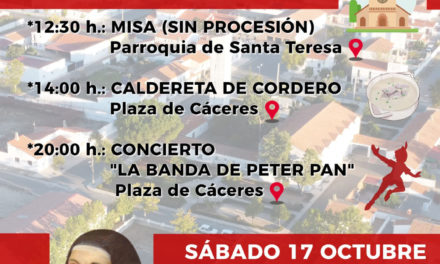 FIESTAS DE SANTA TERESA 2020 EN VALDENCÍN