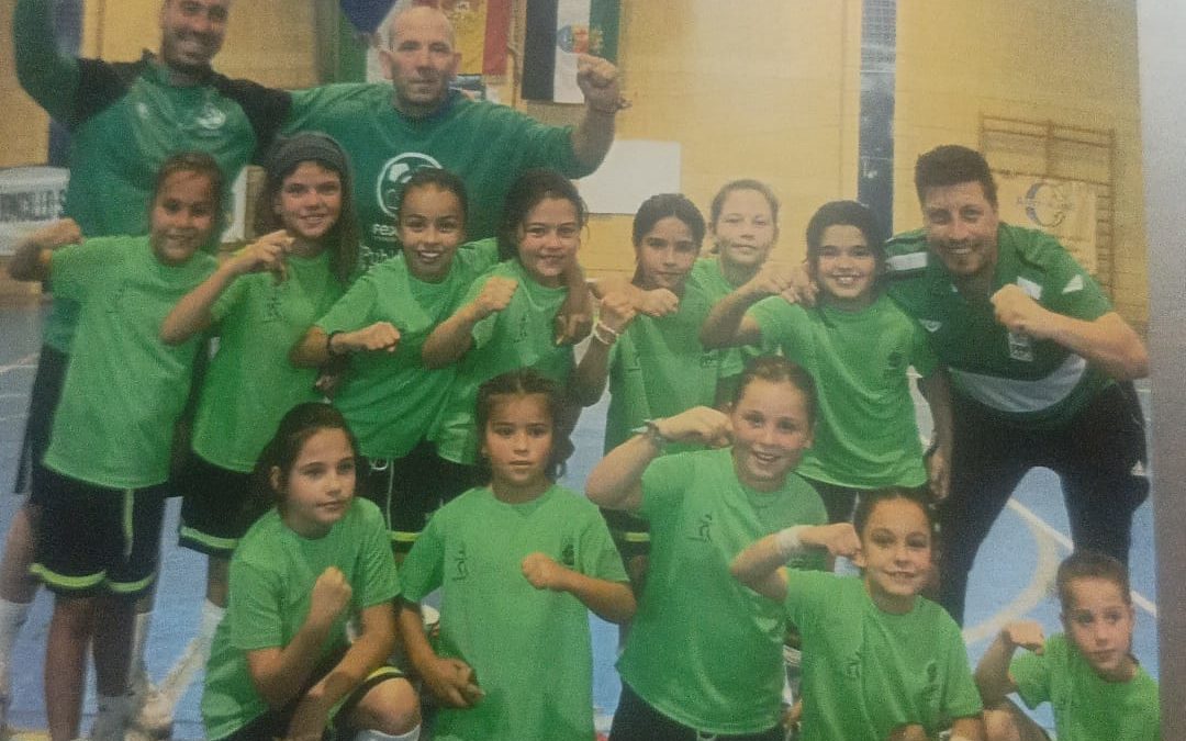 Amanda marca en el Campeonato de España contra la Selección de Murcia