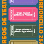 Aun quedan plazas para los cursos de teatro de la Universidad Popular de Torrejoncillo