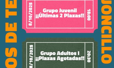 Aun quedan plazas para los cursos de teatro de la Universidad Popular de Torrejoncillo