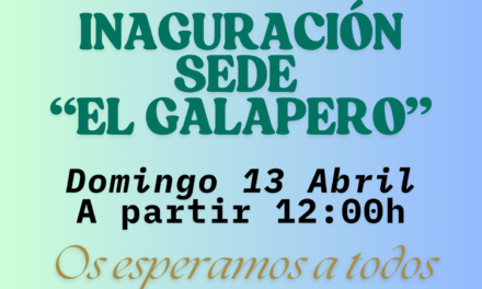 Inauguración de la nueva sede de la Asociación El Galapero