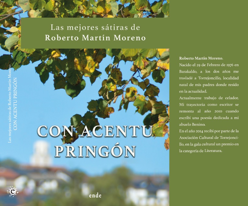 «Con acentu pringón», el primer libro de poesías de Roberto Martín Moreno