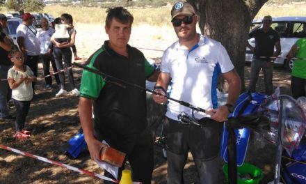 Antonio Domínguez ganador del penúltimo concurso de pesca de la Sociedad de Pescadores Los Encinares