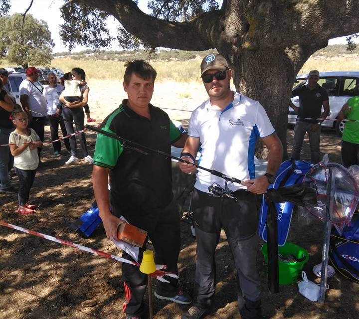 Antonio Domínguez ganador del penúltimo concurso de pesca de la Sociedad de Pescadores Los Encinares