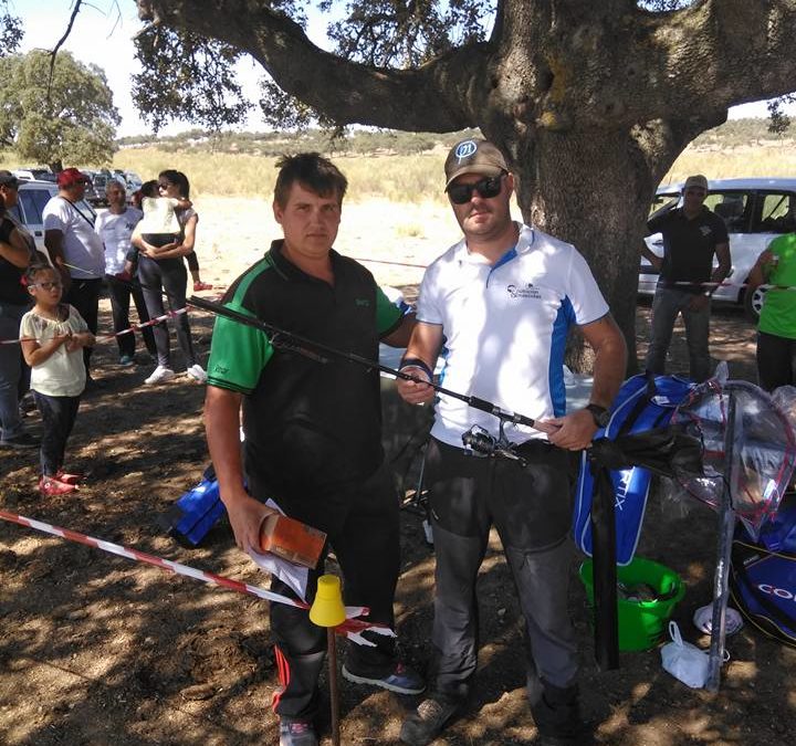 Antonio Domínguez ganador del penúltimo concurso de pesca de la Sociedad de Pescadores Los Encinares