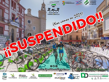 LA PANDEMIA DE CORONAVIRUS OBLIGA A CANCELAR EL CLÁSICO DUATLÓN DE TORREJONCILLO