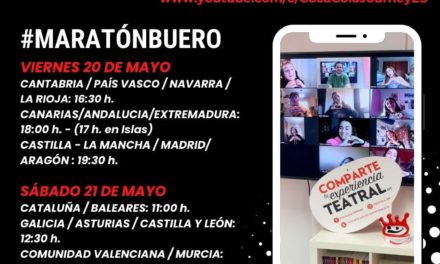 NUESTRO TEATRO JUVENIL, CANDIDATO EN LOS PREMIOS BUERO