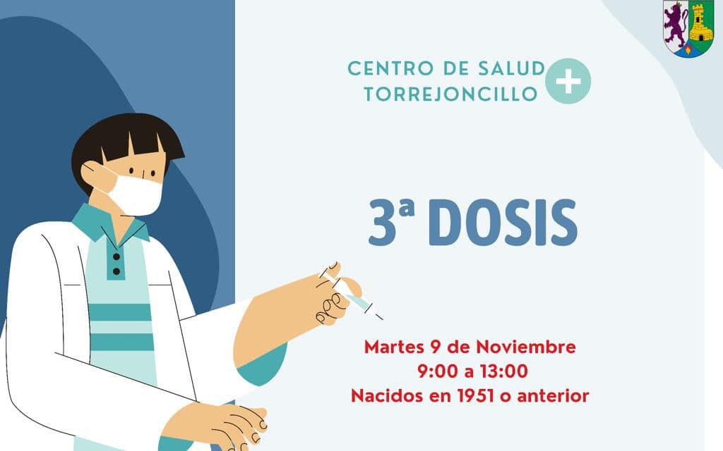 LLAMAMIENTO 3ª DOSIS VACUNA COVID-19