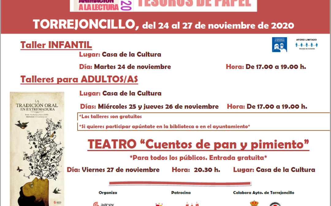 CAMPAÑA DE ANIMACIÓN A LA LECTURA 2020