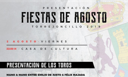 Presentación Fiestas de Agosto de 2019