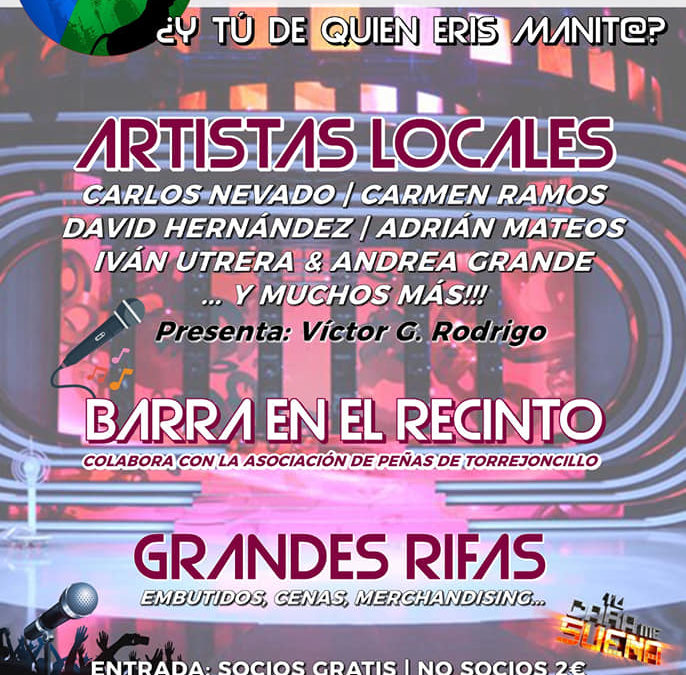 LLEGA A TORREJONCILLO LA I EDICIÓN DE TU CARA ME SUENA: ¿Y TU DE QUIEN ERIS MANITA?