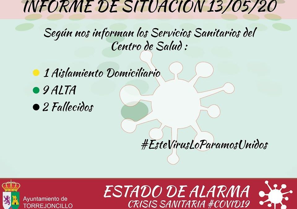 Solo queda un aislado por coronavirus en nuestra localidad