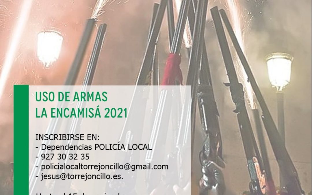 USO DE ARMAS ENCAMISÁ 2021
