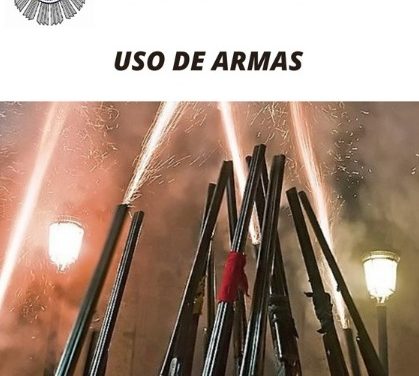 MEDIDAS DE SEGURIDAD A CUMPLIR EN LA ENCAMISÁ 2024